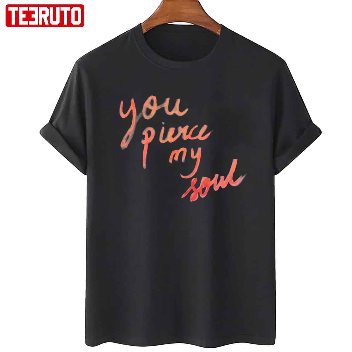 You Pierce My Soul Persuasion Quote Unisex T-Shirt