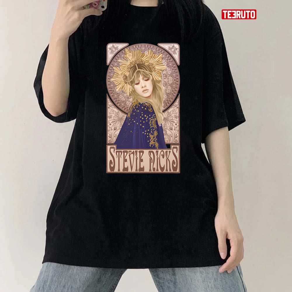 Young Stevie Nicks Vintage Artwork Unisex T-Shirt