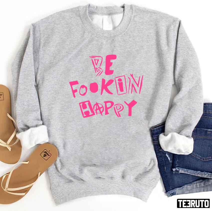 Yungblud Be Fookin Happy Pinky Unisex T-Shirt