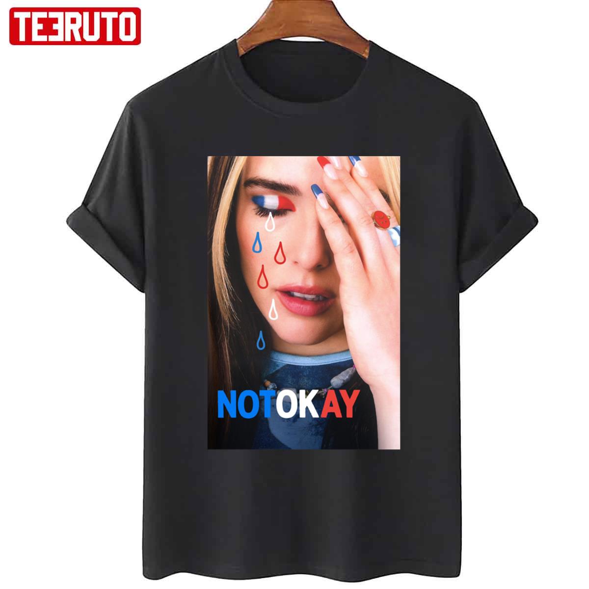 Zoey Deutsch Not Okay Unisex T-Shirt