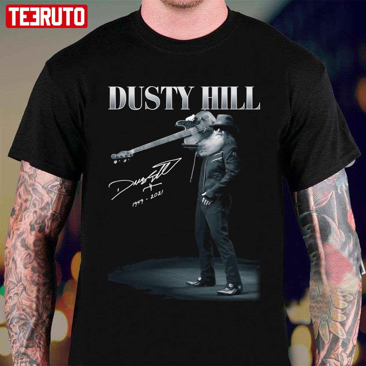 ZZ Top Rock Band Dusty Hill Unisex T-Shirt