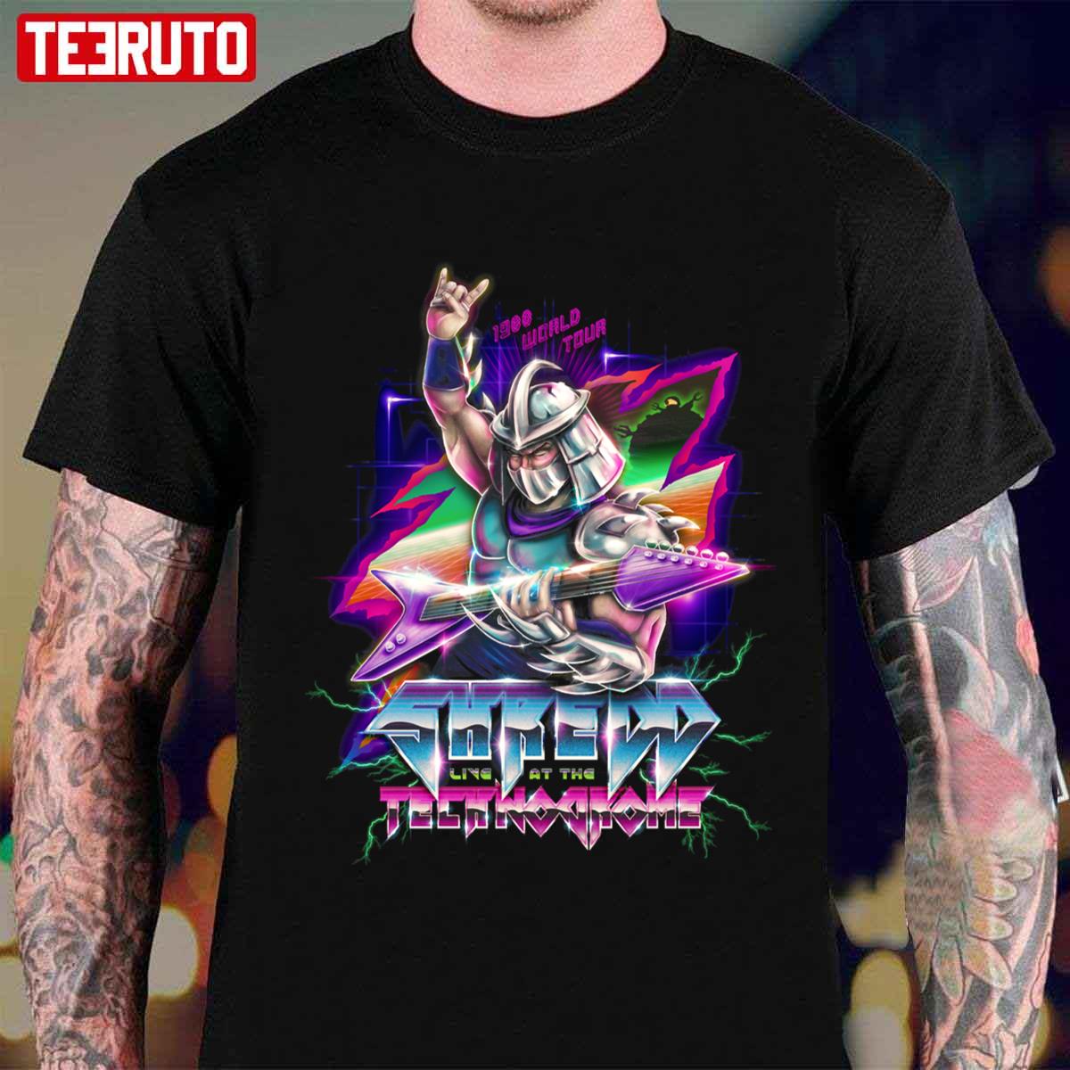 1900 World Tour Shredd Live At The Technodrome Unisex T-shirt