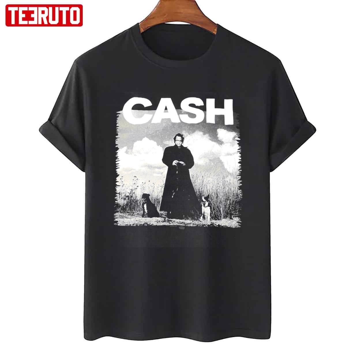 1994 Johnny Cash The Man In Black Vintage Unisex T-Shirt