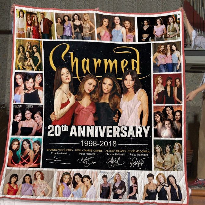20th Anniversary Charmed Quilt Blanket