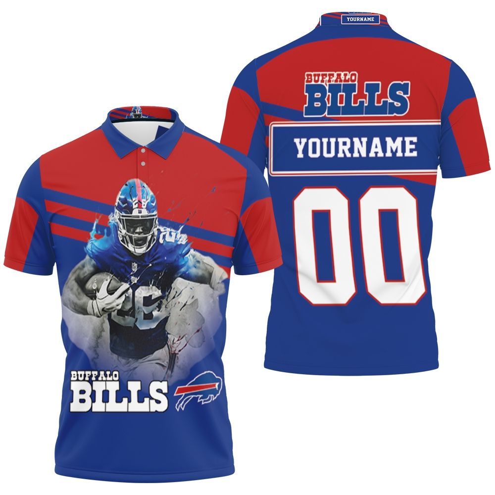 26 Boobie Dixon Buffalo Bills Afc East Champs Personalized Polo Shirt All Over Print Shirt 3d T-shirt