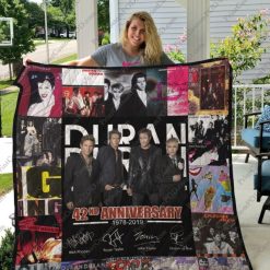 42nd Anniversary Duran Duran Quilt Blanket