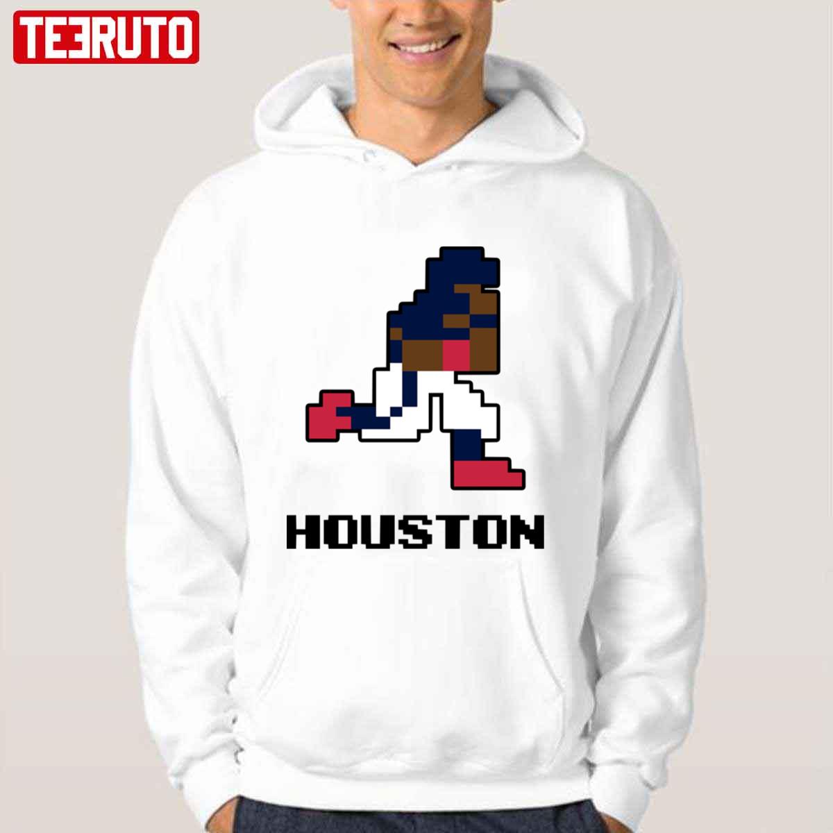 8 Bit Watson Houston Football Unisex Hoodie