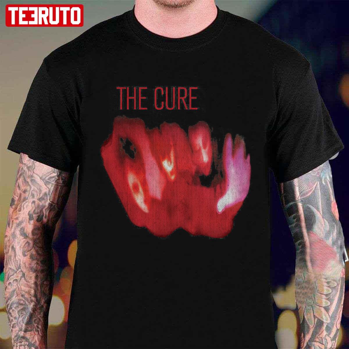 Absurd Red The Cure Unisex T-shirt