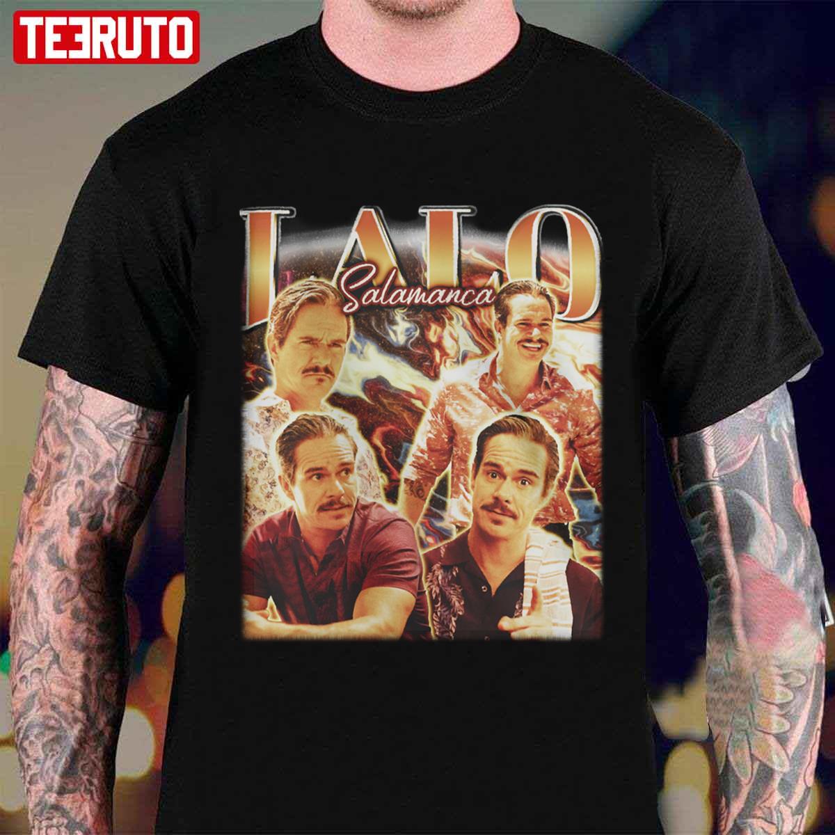 Actor Lalo Salamanca Better Call Saul Retro Vintage Graphic Unisex T-shirt