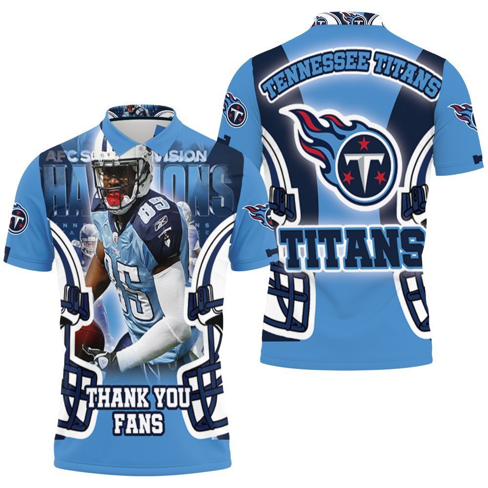 Adoree Jackson 25 Tennessee Titans Super Bowl 2021 Afc South Division 3d Polo Shirt Jersey All Over Print Shirt 3d T-shirt