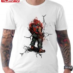 Akuma Street Fighter Artwork Unisex T-shirt