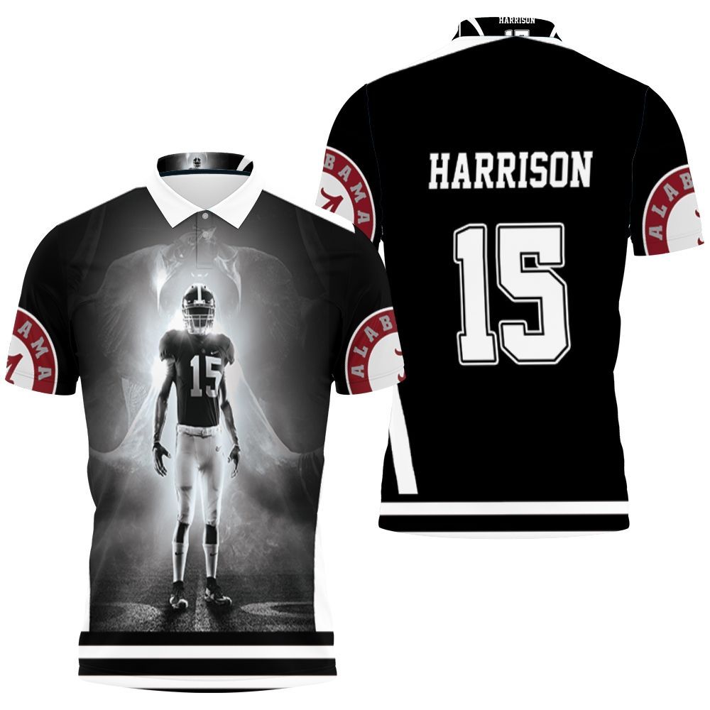 Alabama Crimson Tide 15 Ronnie Harrison Polo Shirt All Over Print Shirt 3d T-shirt