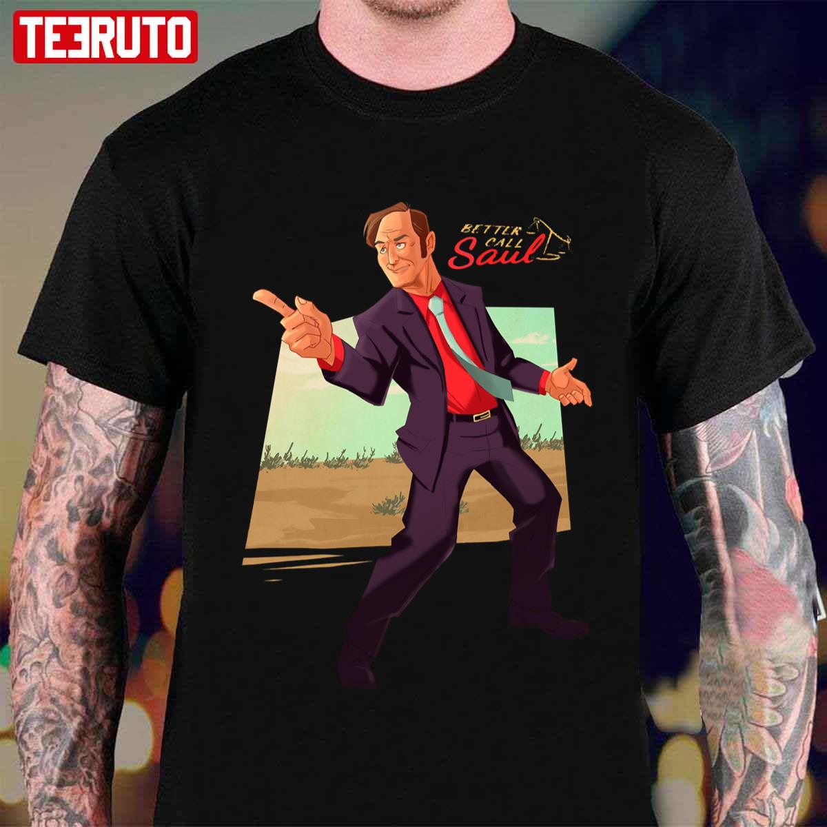 Alas We Think Not What We Daily See Better Call Saul Fanart Unisex T-shirt