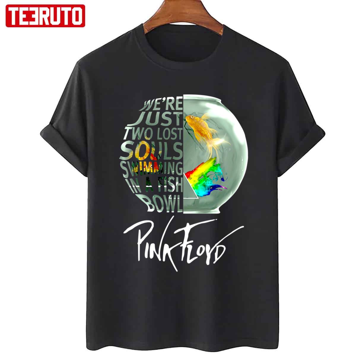 Album We Are Just Two Lost Souls Swimming In A Fish Bowl Pink Floyd Design Unisex T-Shirt