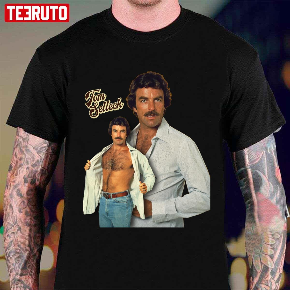 Tom Selleck sexy 80's Vintage T-shirt, hoodie, sweater, long sleeve and  tank top