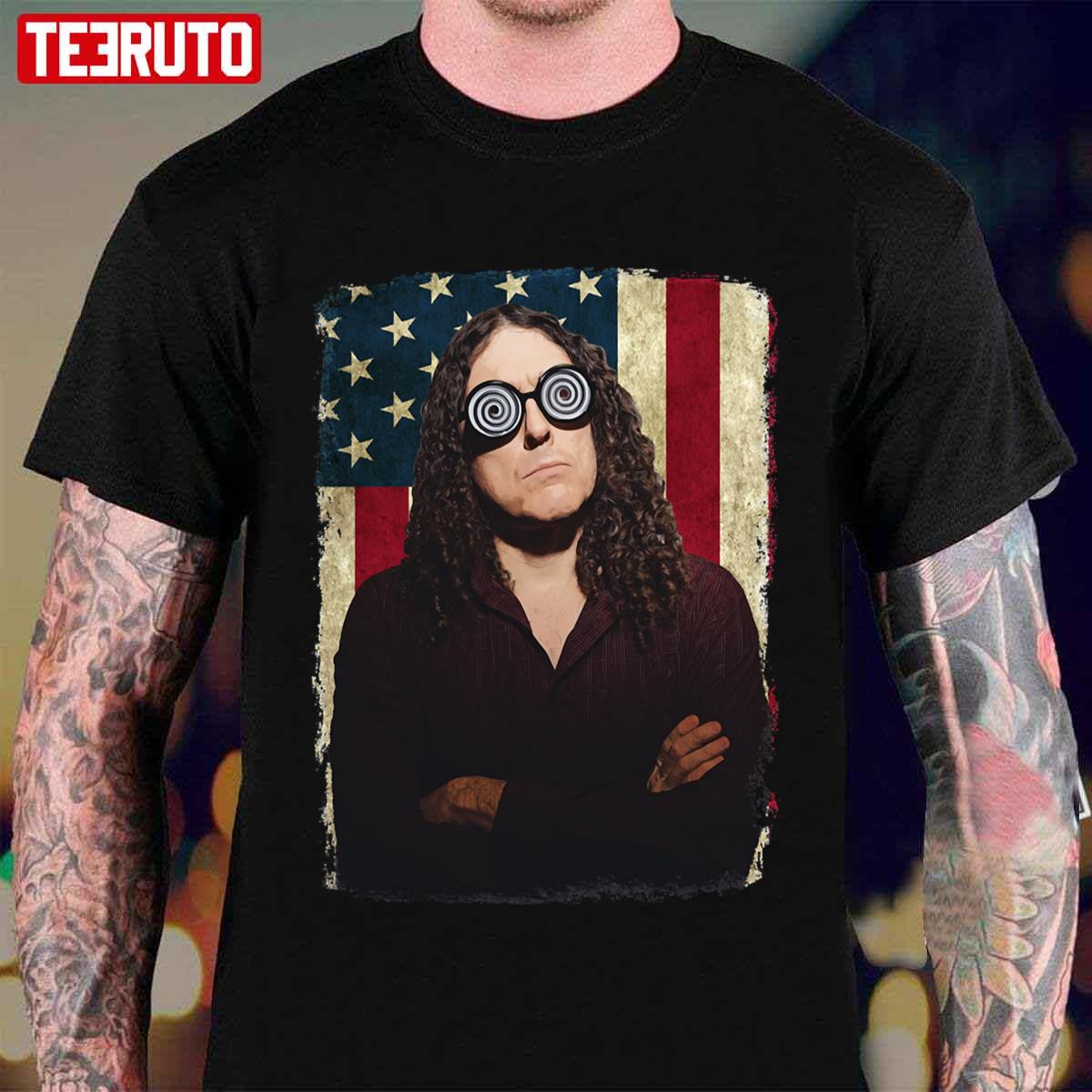 American Flag Legend Weird Al Yankovic Vintage Unisex T-shirt