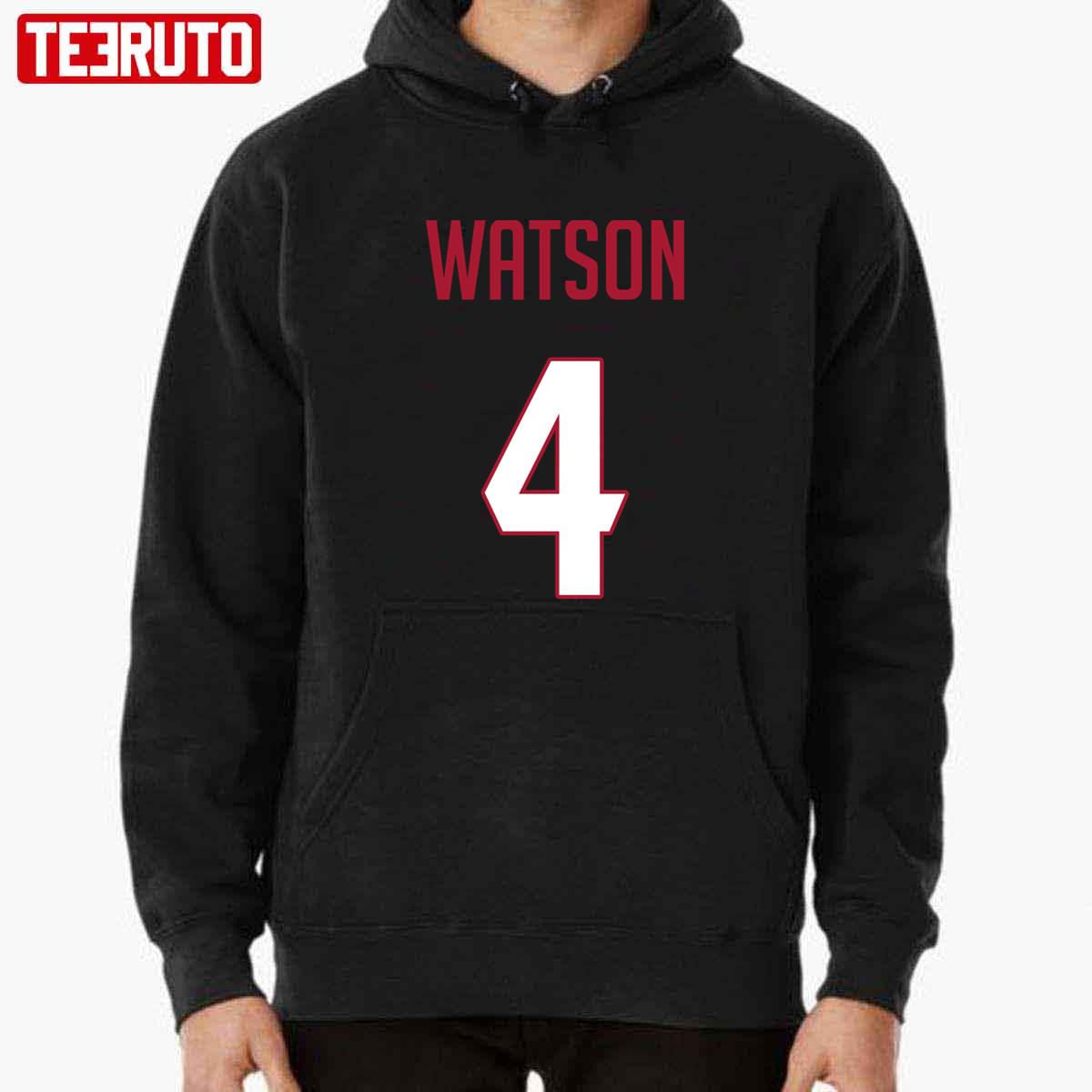 American Football Quarterback Watson Houston 4 Unisex Hoodie