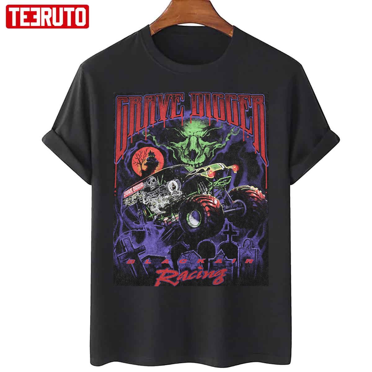 American Hip Hop Streetwear Devil Racing Harajuku Unisex T-Shirt