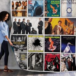 American Rock Band Faith No More Best Album Collection Quilt Blanket