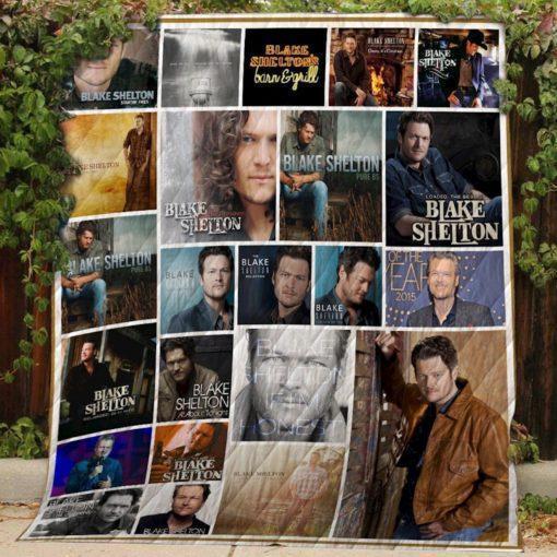 American Singer Blake Shelton Quilt