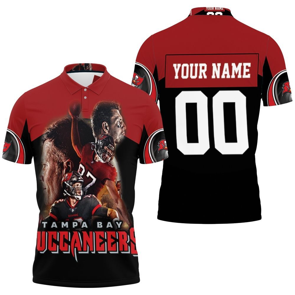 Tampa Bay Buccaneers Custom Team Authentic T Shirt