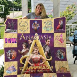 Anastasia Musical Collected Aesthetic Quilt Blanket