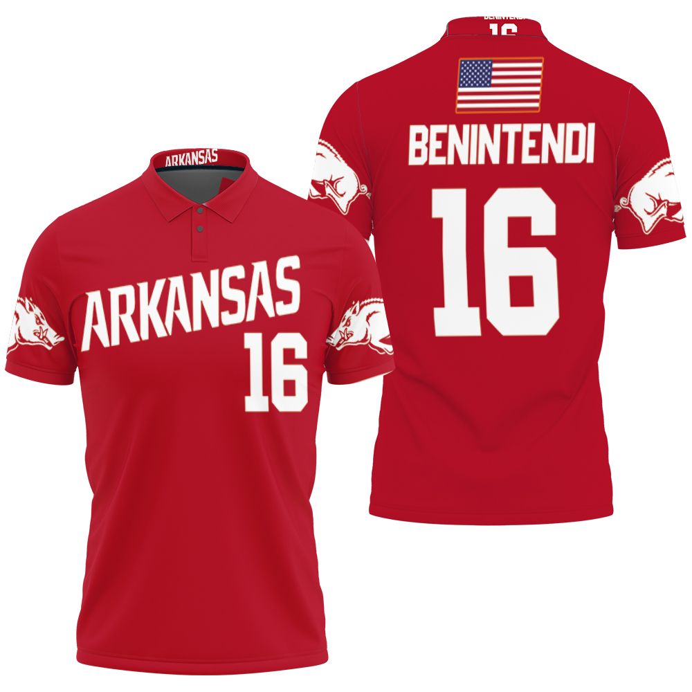 Arkansas Razorbacks Andrew Benintendi #16 Mlb Baseball Team Benintendi  College 3d Designed Allover Gift For Arkansas Fans 2 Bomber Jacket –  Teepital – Everyday New Aesthetic Designs