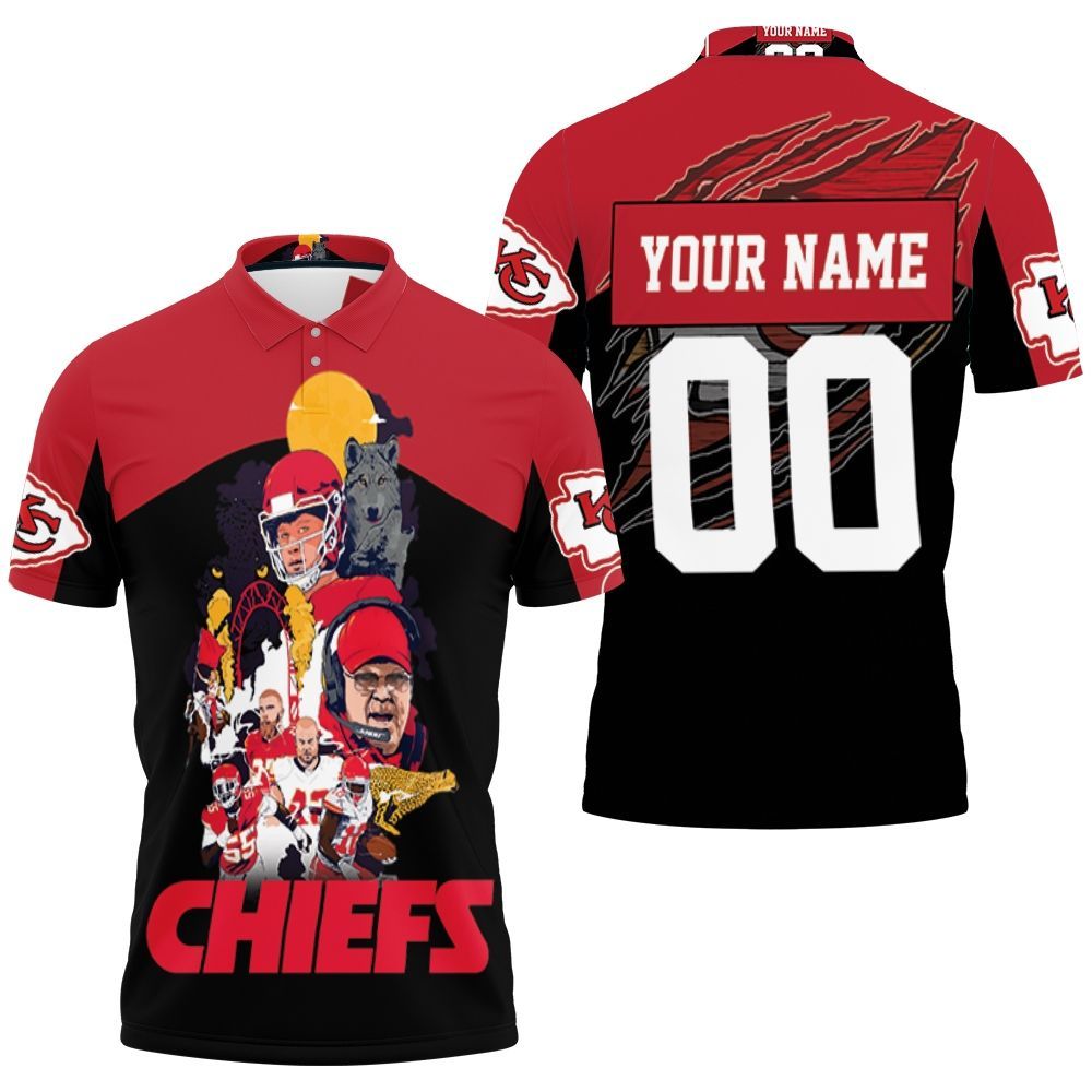 Kansas City Chiefs Football Jersey Print - Personalized Any NAME &  NUMBER