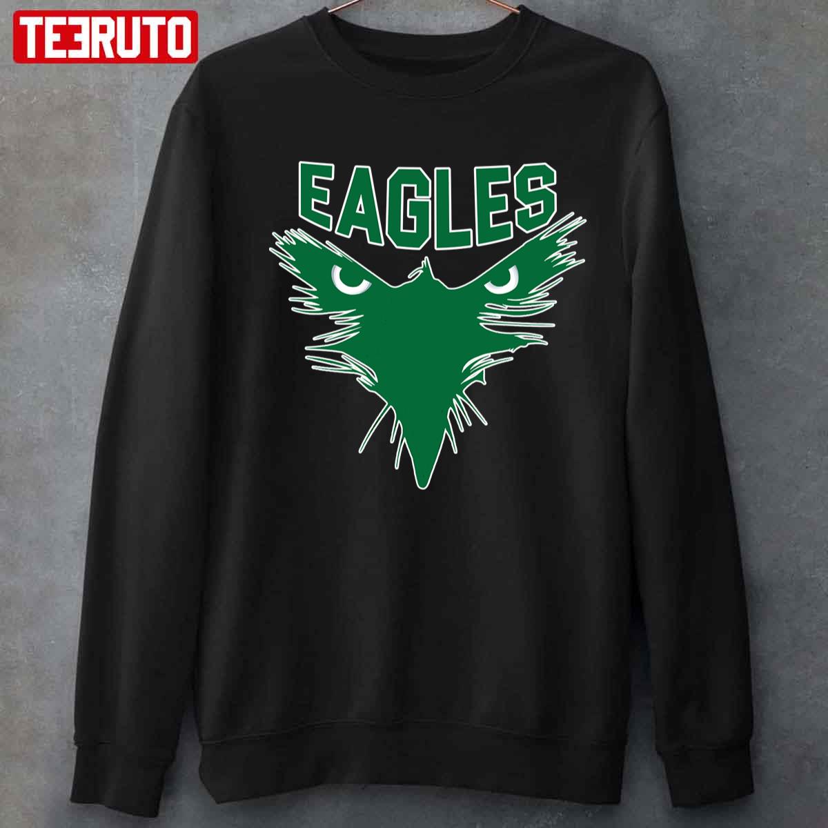 Angry Eyes Philadelphia Football Vintage Fly Eagles Fly Fans Unisex T-Shirt  - Teeruto