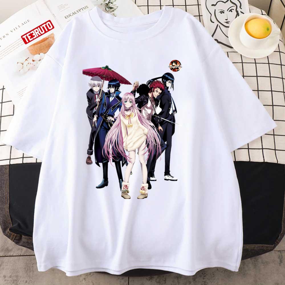 Anime Fanart Reisi Munakata K Project Retro Unisex T-Shirt