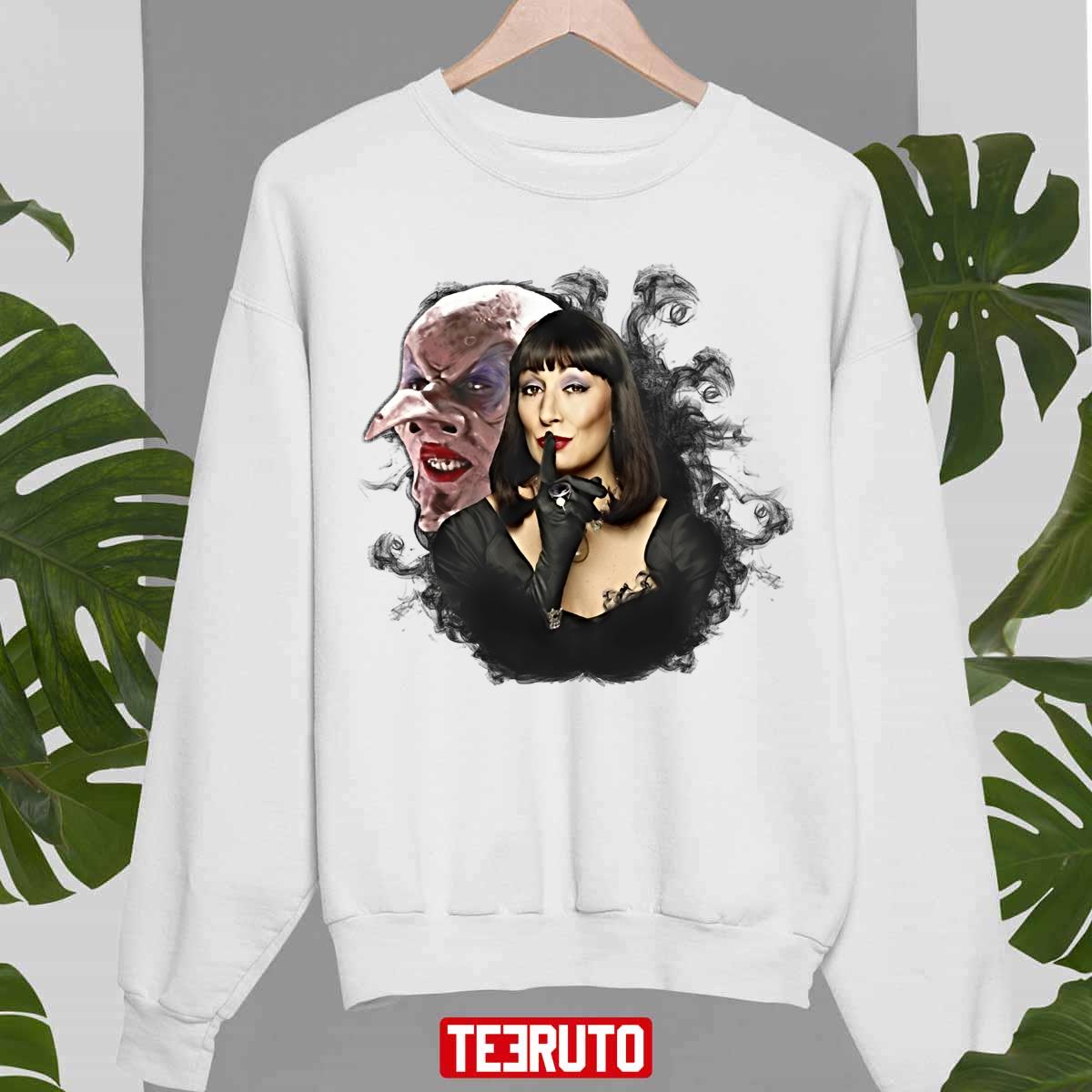 Anjelia Huston Scary The Witches Art Unisex Sweatshirt