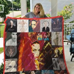 Annie Lennox Albums Quilt Blanket