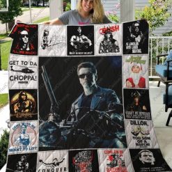 Arnold Schwarzenegger Quilt Blanket DUP
