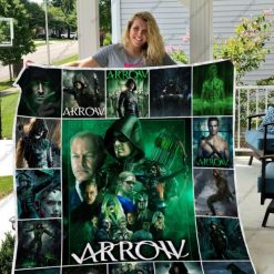 Arrow TV Series Quilt Blanket