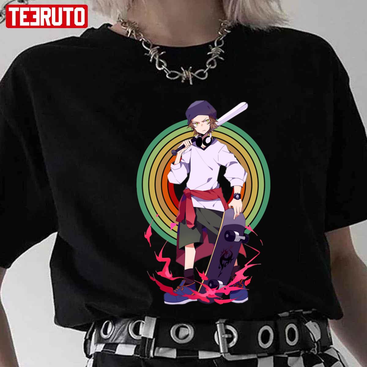 Artwork Of Misaki Yata Anime Characters K Project Unisex T-Shirt
