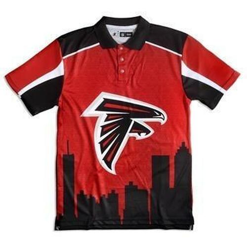 Atlanta Falcons Thematic Polyester Polo Shirt 3d All Over Print Shirt All Over Print Shirt 3d T-shirt