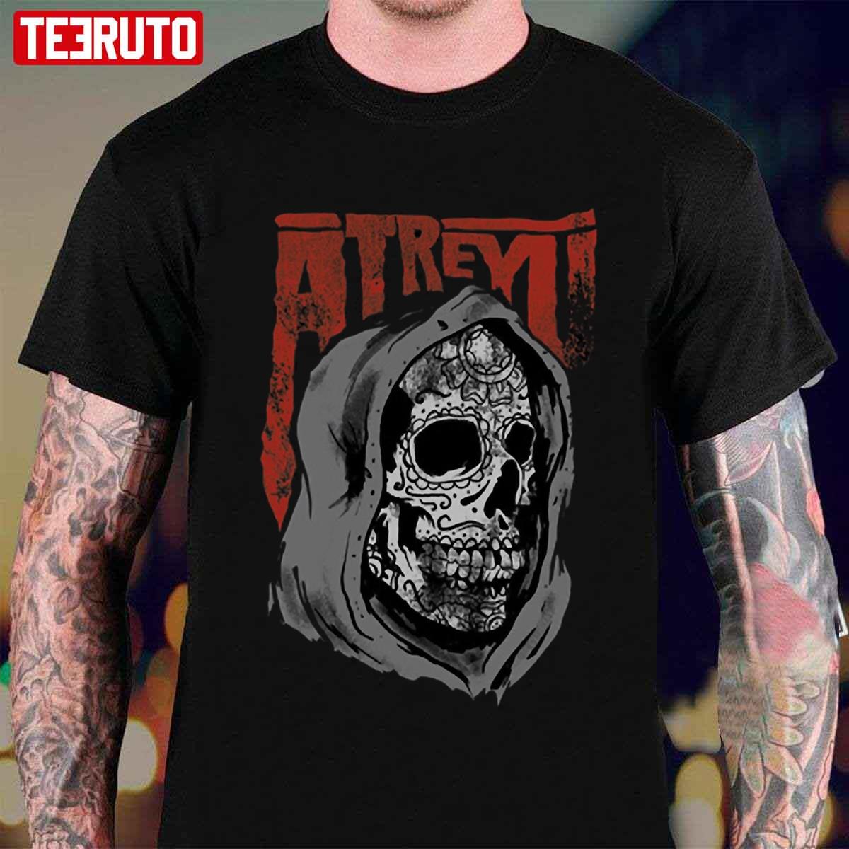 Atreyu Band Skull Unisex T-shirt