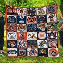 Auburn Collected Tigers Ncaa Quilt Blanket