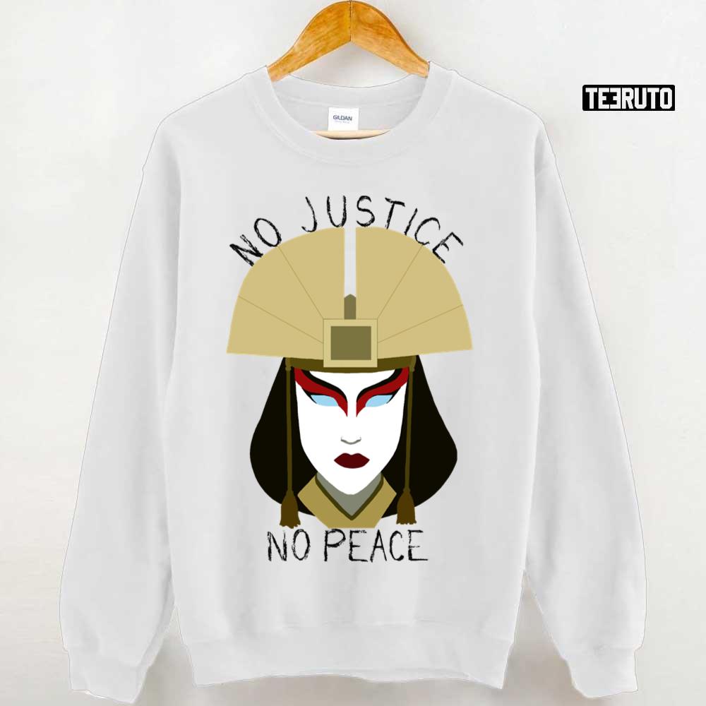 Avatar Kyoshi No Justice No Peace Unisex T-Shirt