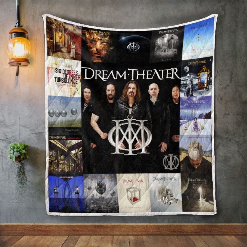 Awesome Dream Theater Collection Album Quilt Blanket