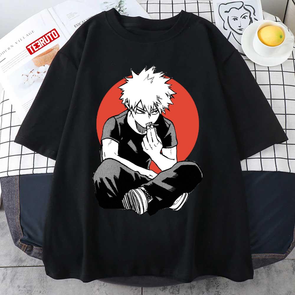 Bakugo Fries My Hero Academia Anime Unisex T-shirt