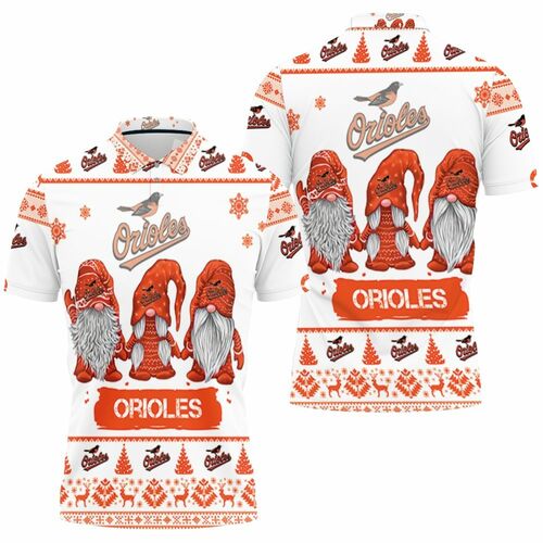 Baltimore Orioles Christmas Gnomes Ugly Sweatshirt Christmas 3d Polo Shirt Model A31392 All Over Print Shirt 3d T-shirt