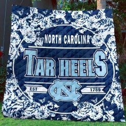 Baseball North Carolina Big Tar Heels Ncaa Quilt Blanket