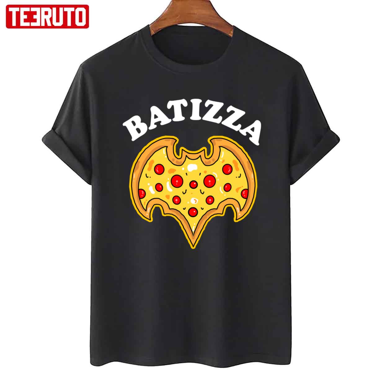 Batizza Batman Pizza Lovers Unisex T-Shirt