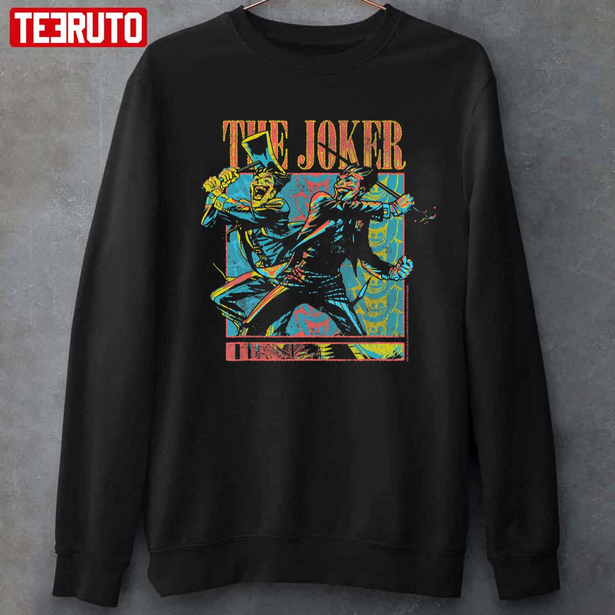 Batman Double Joker Vintage Abstract Unisex Sweatshirt