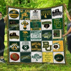Baylor Bears Colorful Ncaa Quilt Blanket