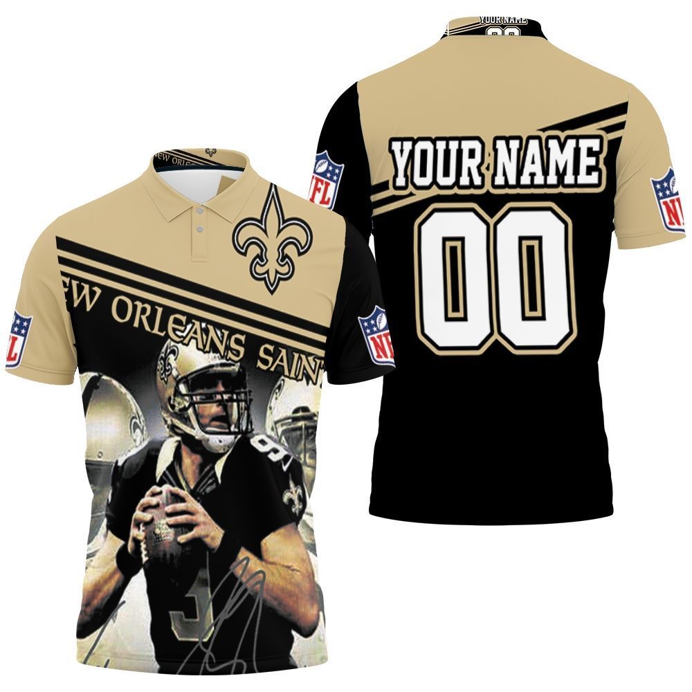 Personalized NFL New Orleans Saints All Over Print 3D T Shirt