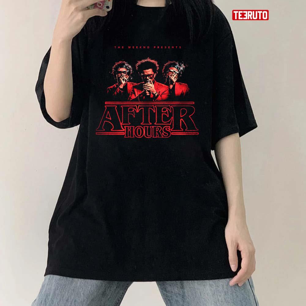 Between You Me And The Bedpost After Hours The Weeknd Presents Unisex T-Shirt