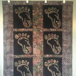 Bigfoot Camo Quilt Blanket