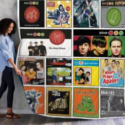 Blink-182 Throws Album Quilt Blanket